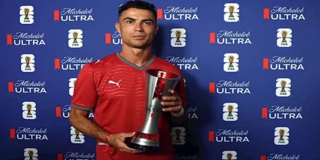 رونالدو يحصد جائزة رجل مباراة البرتغال وكرواتيا