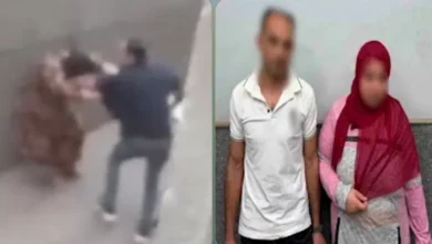"سابت البيت وراحت لصاحبتها".. عامل يطعن زوجته في فيديو صادم بالدقهلية