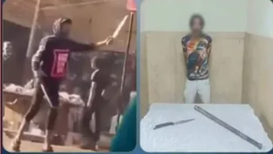 سقوط بطل فيديو استعراض السلاح الأبيض بعد تهديد نجل عمه بالجيزة