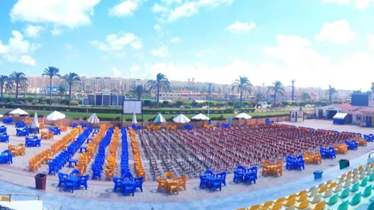 شاشات عملاقة في 22 مركز شباب بالإسكندرية لمتابعة مباراة مصر وأستراليا