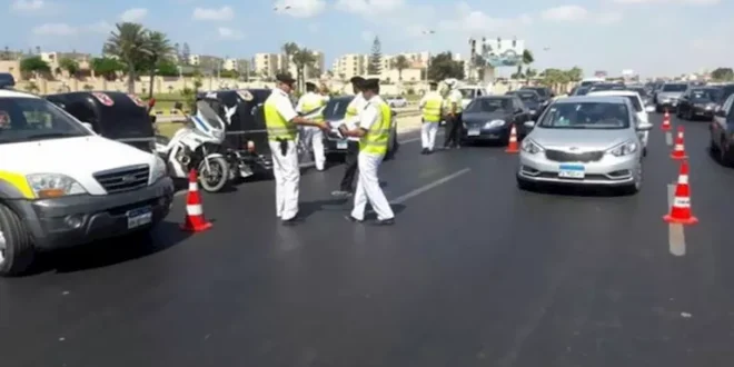 ضبط 112 ألف مخالفة مرورية و3 ملايين جنيه من تجار العملة خلال 24 ساعة