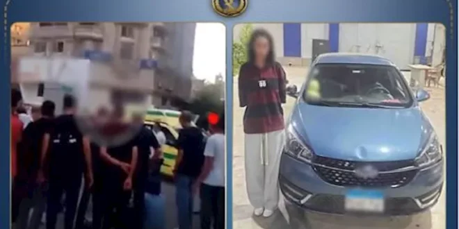 ضبط سيدة صدمت طالبتين أثناء عبورهما الطريق بالعجوزة