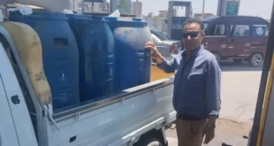 ضبط محطة وقود بالتل الكبير لتصرفها في 1200 لتر سولار مدعم