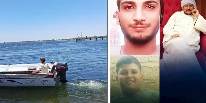 عبارة على مركب مار تلخص كواليس مقتل أب ونجليه بيد شقيقه في سوهاج