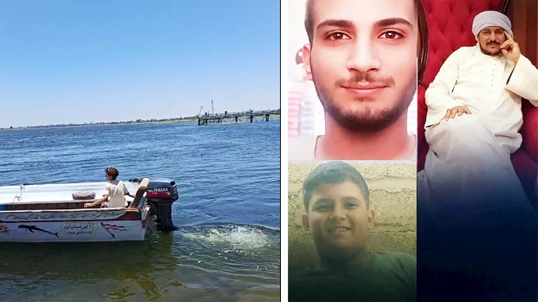 عبارة على مركب مار تلخص كواليس مقتل أب ونجليه بيد شقيقه في سوهاج