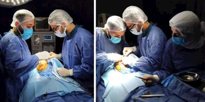 فريق طبي بالدقهلية ينجح في إعادة بناء وجه مريض بعد تفتت عظامه