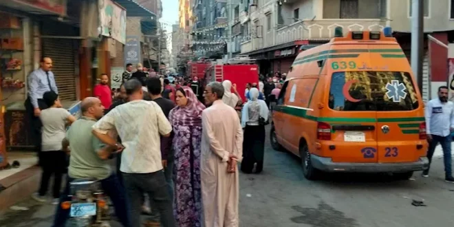 في يوم افتتاحه.. مصرع شخص إثر حريق داخل مطعم بالبحيرة