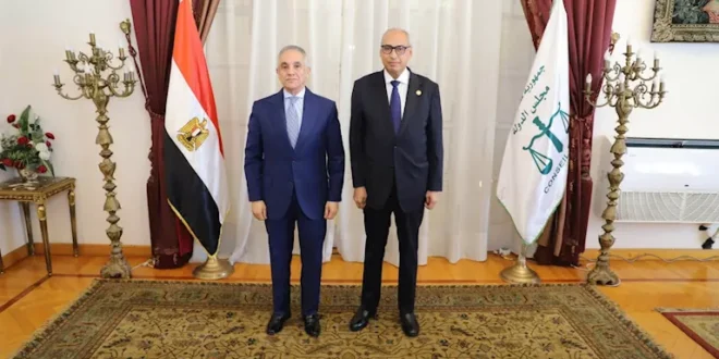 لدعم منظومة العدالة.. وزير العدل يهنئ رئيس مجلس الدولة الجديد ببدء مها