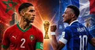 متابعة مباراة المغرب وفرنسا في كأس العالم 2026