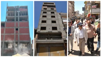 محافظ الدقهلية يقود حملة لإزالة مخالفات البناء ويحيل المقصرين للنيابة