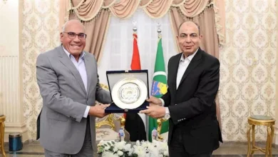 محافظ المنيا ورئيس الهيئة العربية للتصنيع يتابعان مشروعات حياة كريمة