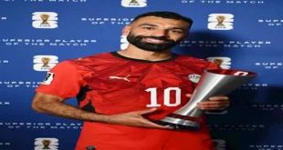 محمد صلاح أفضل لاعب في مباراة مصر وأستراليا بكأس العالم 2026