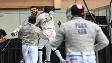 مصر تهزم الكيان الصهيوني وتتوج ببرونزية بطولة العالم لسلاح المبارزة