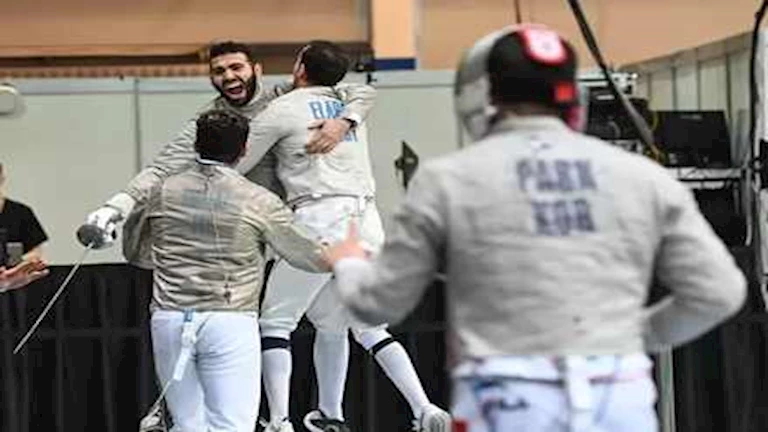 مصر تهزم الكيان الصهيوني وتتوج ببرونزية بطولة العالم لسلاح المبارزة