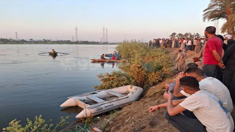 مصرع شقيقين غرقًا في نهر النيل بقرية بهيج بأسيوط