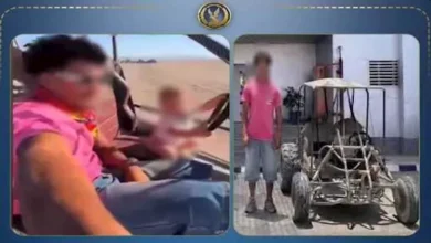 من أجل المشاهدات.. ضبط عامل سمح لطفل بقيادة سيارة سفاري في الغردقة