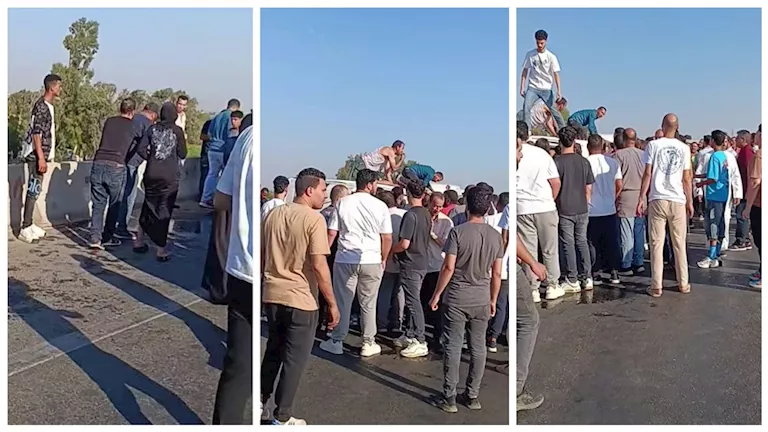 ننشر أسماء ضحايا حادث انقلاب ميني باص على طريق شبرا بالقليوبية