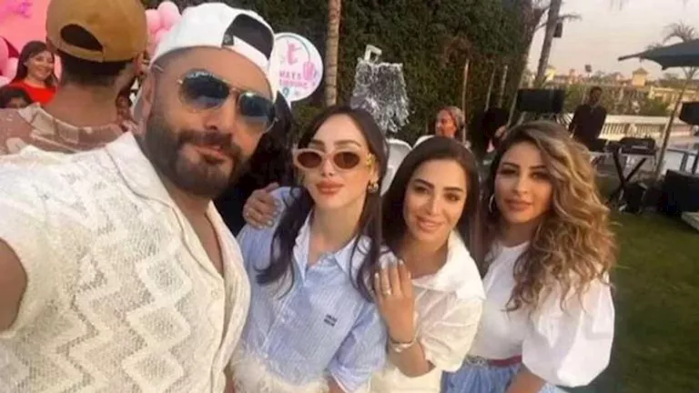 20 صورة تكشف كواليس علاقة تامر حسني وبسمة بوسيل بعد الانفصال