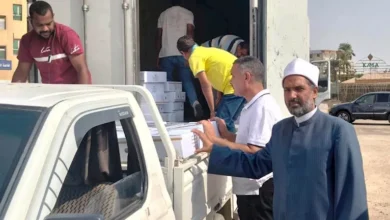 3 أطنان لحوم في طريقها للأسر الأولى بالرعاية بأسوان- صور