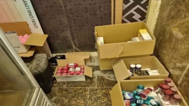 3 ملايين جنيه قيمة المضبوطات.. سقوط مخزن أدوية غير مرخص ببورسعيد (صور)