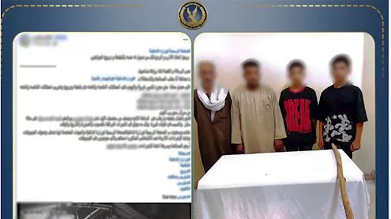 4 أشخاص يتعدون على صاحب مكتب ويتلفون سيارته بسبب الإيجار بالفيوم