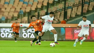 أرقام الزمالك في حضورة صافرة طارق مجدي التحكيمية