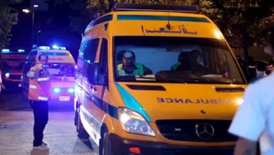 إصابة 7 أشخاص في تصادم سيارتين ملاكي بمركز بدر في البحيرة