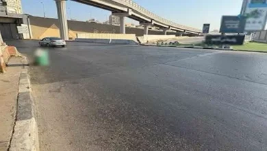 إصلاح فواصل كوبري النزهة بعد رصد تلفيات تهدد المارة