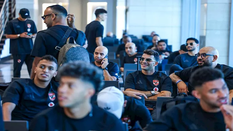 استعدادا لمواجهة برشلونة.. بعثة الأهلي تطير إلى إسبانيا | ضي النهار استعدادا لمواجهة برشلونة.. بعثة الأهلي تطير إلى إسبانيا