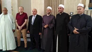 افتتاح مسجدين جديدين في مركز مراغة بالمنيا - صور