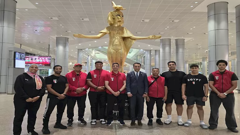 الشباب والرياضة تستقبل أبطال ألعاب القوى بعد مشاركتهم في بطولة العالم
