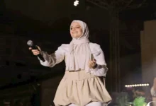 الفنانة غالية شاكر تتألق في حفل مهرجان الصيف بمكتبة الإسكندرية - صور