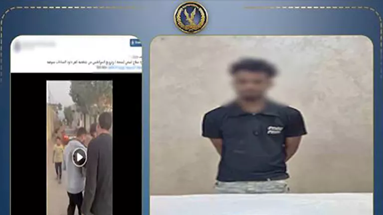 القبض على بطل فيديو التلويح بـ"سنجة" في المنوفية