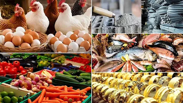 انخفاض الدواجن والبيض وارتفاع الذهب.. خريطة الأسعار 7-8-2026