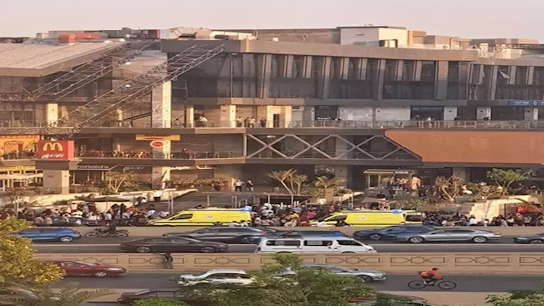 انفجار يهز مول شهير في القاهرة الجديدة.. وحصيلة أولية للمصابين | ضي النهار انفجار يهز مول شهير في القاهرة الجديدة.. وحصيلة أولية للمصابين