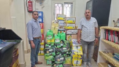تحرير 2302 محضر تمويني خلال يوليو. وضبط كميات كبيرة من السلع الفاسدة والمغشوشة والدقيق المدعم قبل تهريبها 13