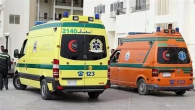 تفاصيل إصابة 4 أشخاص إثر انقلاب ميكروباص بقليوب