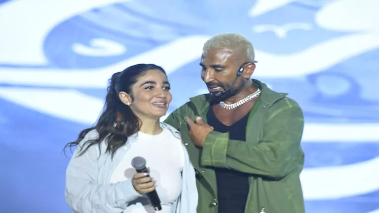 جودي ابنة أحمد سعد مفاجأة حفله ضمن مبادرة يلا ساحل- صور
