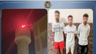 حفلة عيد ميلاد فوق محطة مياه تنتهي بضبط فني وشخصين بالقليوبية