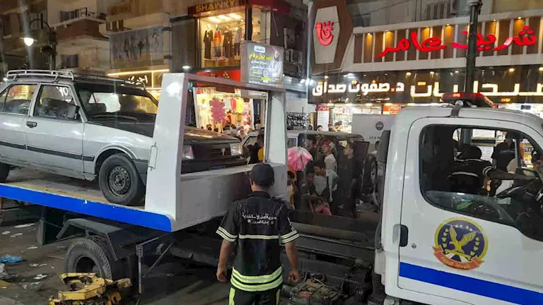 حملات مرورية بشارع خالد بن الوليد في الإسكندرية | ضي النهار حملات مرورية بشارع خالد بن الوليد في الإسكندرية