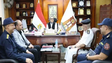 خطة شاملة لتطوير المرور والحماية المدنية بالوادي الجديد | ضي النهار خطة شاملة لتطوير المرور والحماية المدنية بالوادي الجديد