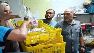 ضبط 1.5 طن دواجن منتهية الصلاحية بقليوب
