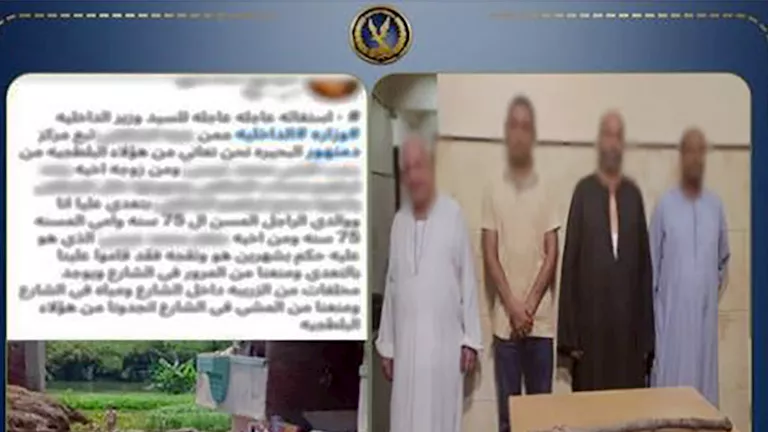 ضبط 4 أشخاص إثر مشاجرة بسبب خلافات الجيرة بالبحيرة