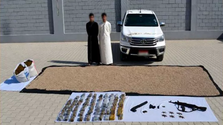 ضبط شحنة كبتاجون وهيدرو وحشيش بقيمة 3 مليارات جنيه