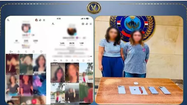 ضبط صانعتي محتوى بحوزتهما حشيش وسلاح أبيض بالتجمع الأول