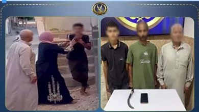 ضبط طرفي مشاجرة العريش والتحفظ على السلاح الأبيض المستخدم