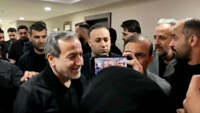 عباس عراقجي يُشارك في مسيرة الأربعين بالنجف العراقية