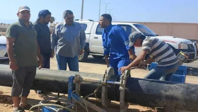 غدًا.. عودة ضخ مياه الشرب للوحدات السكنية بمدينة نويبع