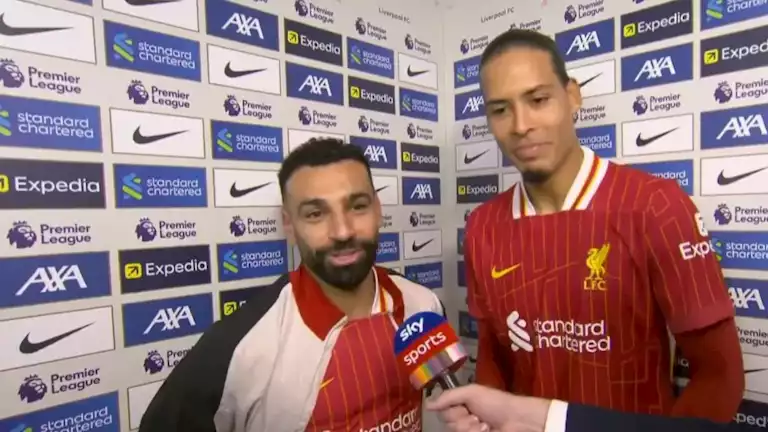 فان دايك يشيد بمحمد صلاح بعد انتقاله إلى طرابزون: لاعب استثنائي | ضي النهار فان دايك يشيد بمحمد صلاح بعد انتقاله إلى طرابزون: لاعب استثنائي