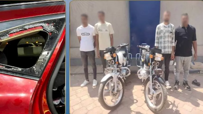قعدة مزاج انتهت بالقسم.. تفاصيل رشق سيارة المطربة رحمة عصام في الغربية